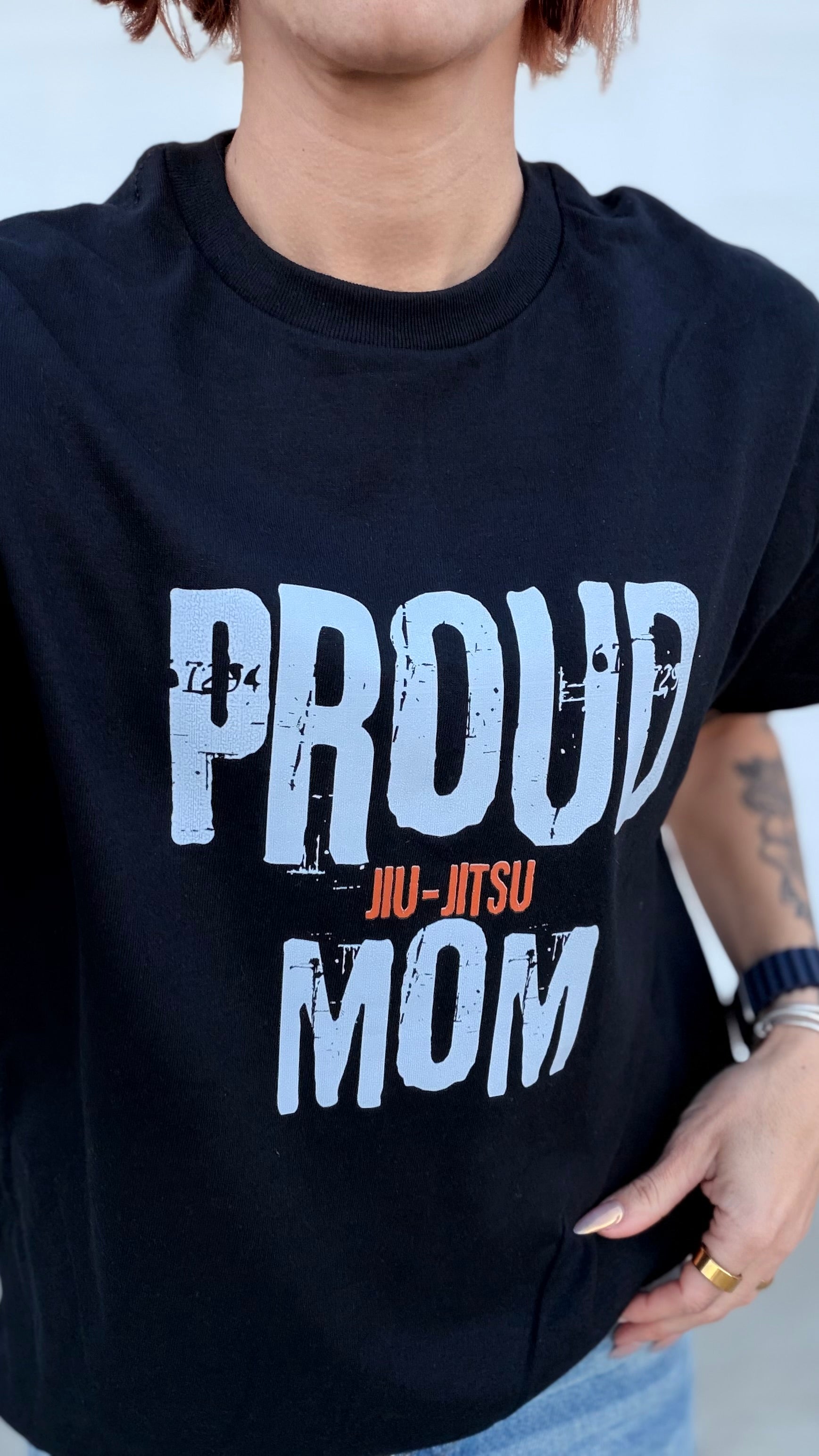 Proud Jiu-Jitsu Mom T-Shirt – Roll Mat®